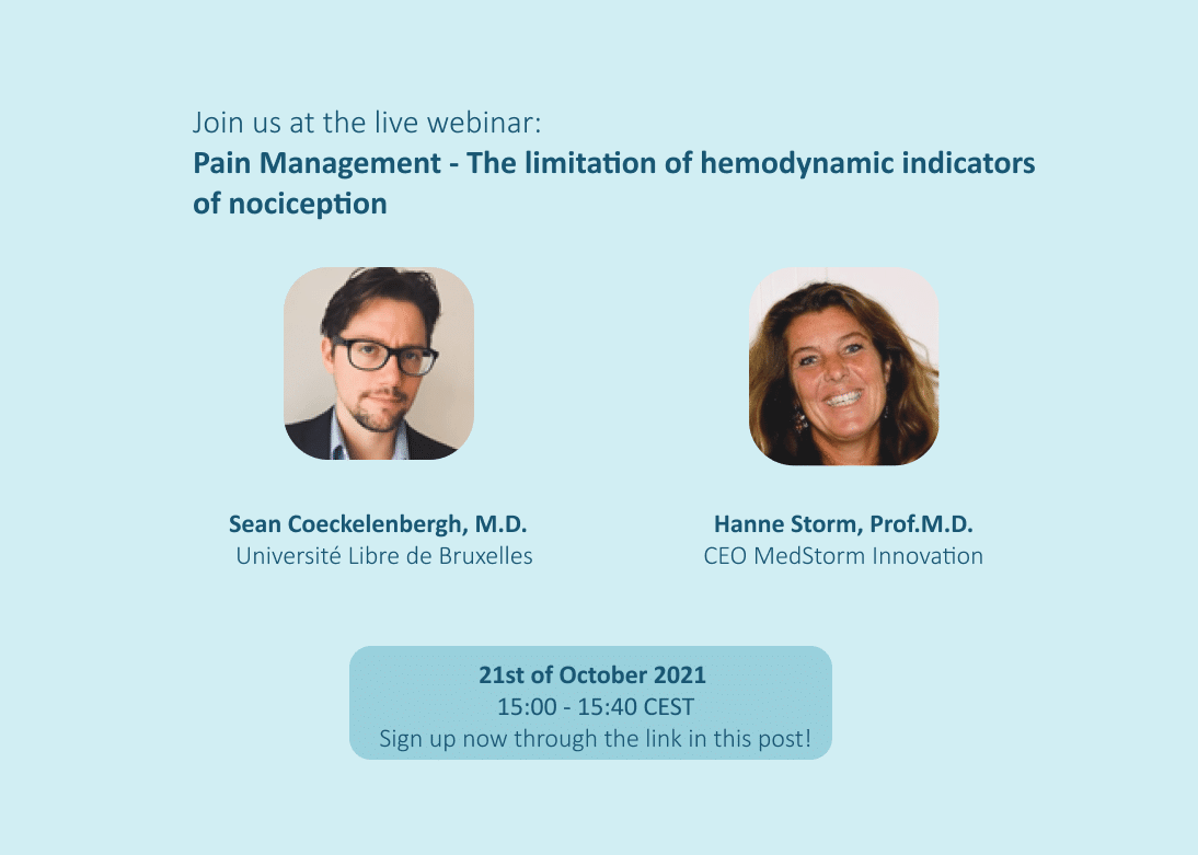 Webinar: Pain Management - The limitation of hemodynamic indicators of ...